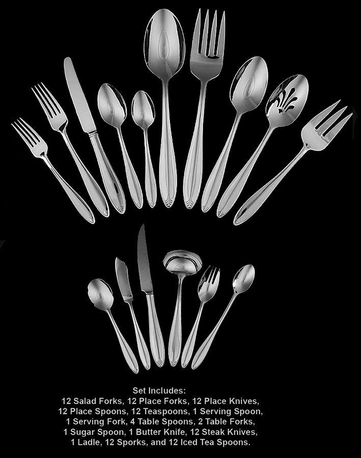 Covington (Stainless) 107 Piece Set by Lenox-1