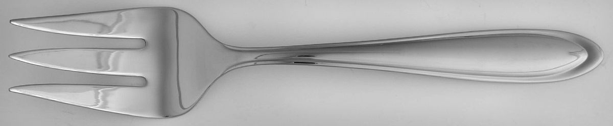 Hayden (Stainless) Medium Solid Cold Meat Serving Fork by Lenox-1