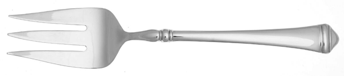 Kirkwood (Stainless) Medium Solid Cold Meat Serving Fork by Lenox-1
