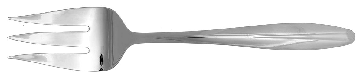 Vernick (Stainless) Medium Solid Cold Meat Serving Fork by Lenox-1