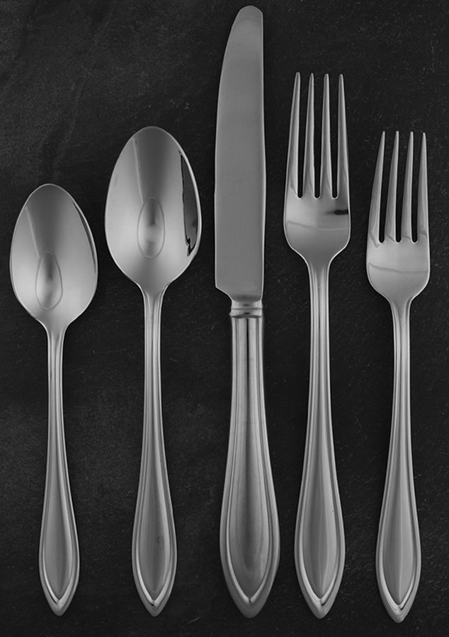 Medford (Stainless) 5 Piece Place Setting by Lenox-1