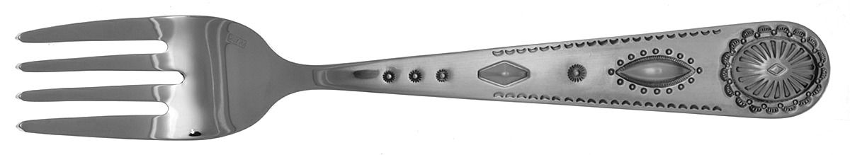 Carsen Concho (Stainless) Individual Salad Fork by Ralph Lauren Flatware-1