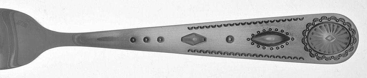Carsen Concho (Stainless) Fork by Ralph Lauren Flatware-1