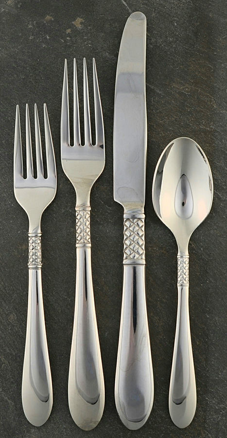 Derondo (Stainless) 4 Piece Place Setting by Lenox-1