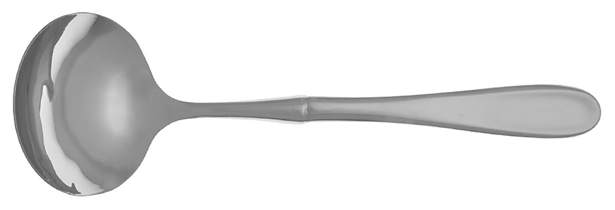 Chesterbrook (Stainless) Gravy Ladle with No Spout Stainless Bowl HC by Lenox-1