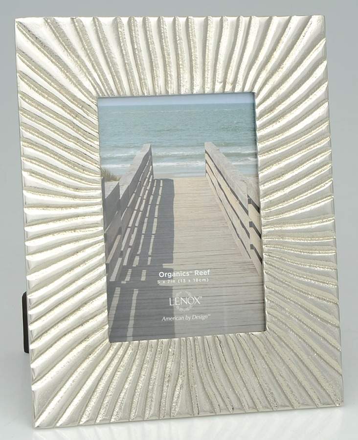 Organics Reef (Hollowware, Aluminum) Frame-Holds 5" X 7" by Lenox-1