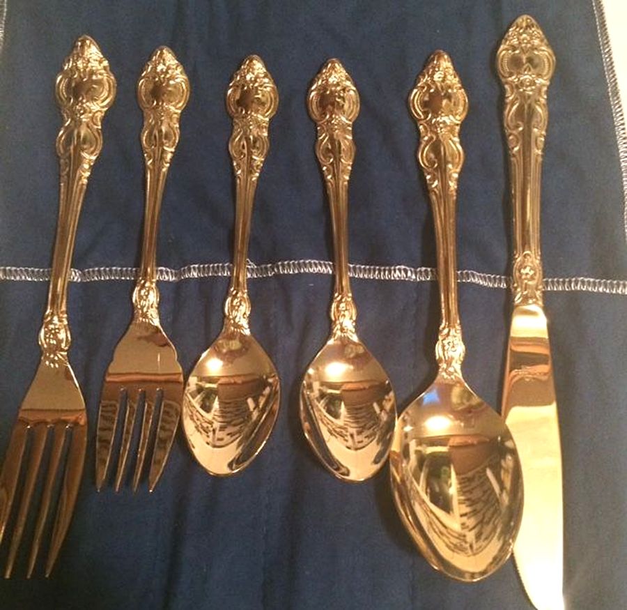 Golden Grande Tradition (Gold Electroplate) Fork by Lifetime-1