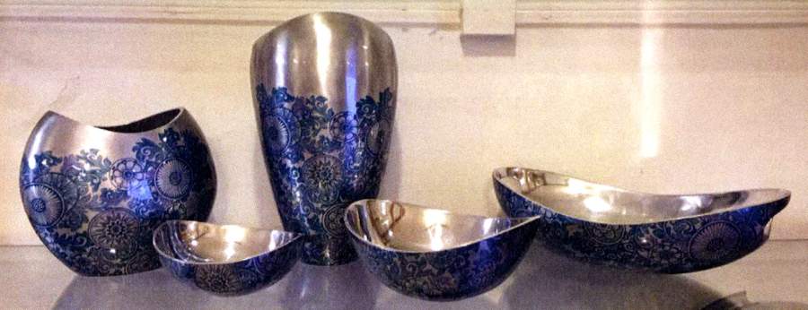 Tomlyn (Aluminum, Hollowware) 14" Vase by Lenox-1