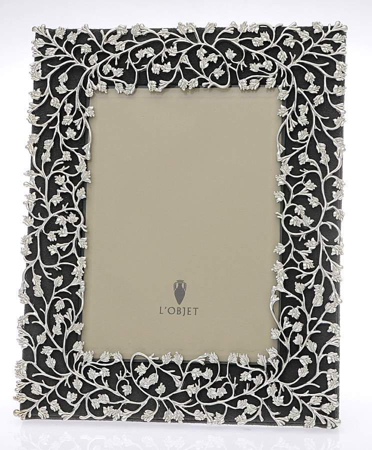 Lorel (Platinum Plated, Hollowware) 5" X 7" Picture Frame by L'Objet-1