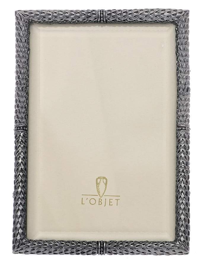 Scales (Platinum Plated, Hollowware) Frame-Holds 4" X 6" by L'Objet-1