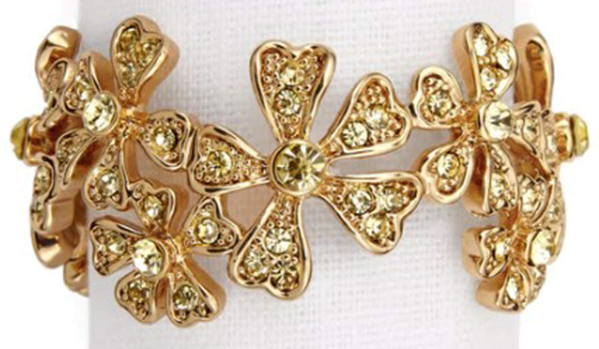 Garland (Gold Electroplate, Hollowware) Napkin Ring by L'Objet-1