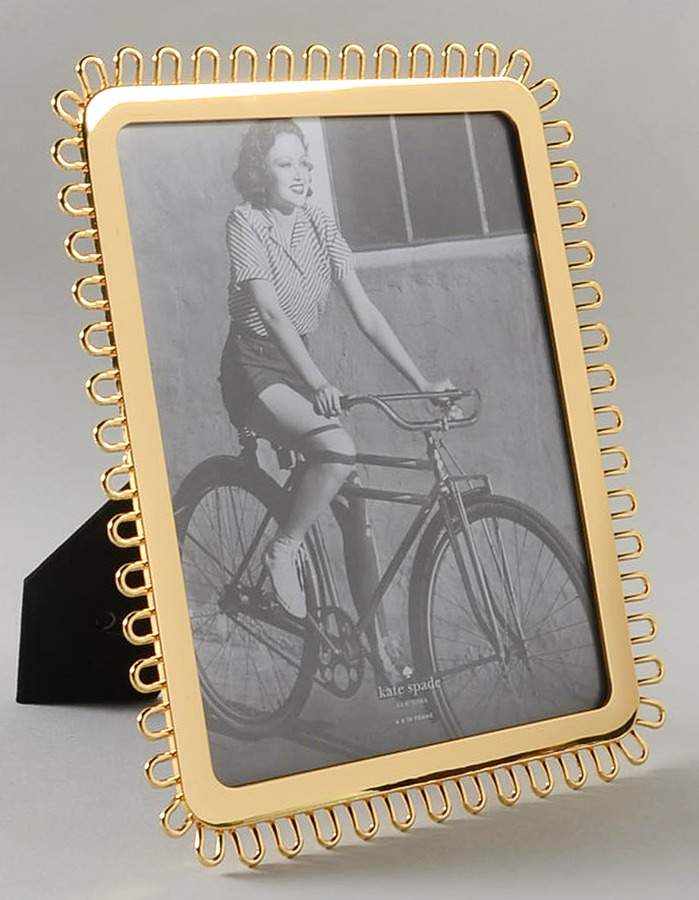 Keaton Street (Gold Plate, Hollowware) Frame Holds 8" X 10" by Lenox-1