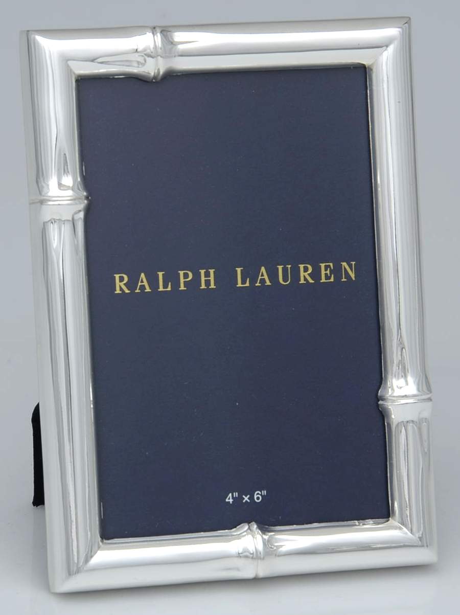 Bryce (Silverplate, Hollowware) Frame-Holds 4" X 6" Picture by Ralph Lauren Flatware-1