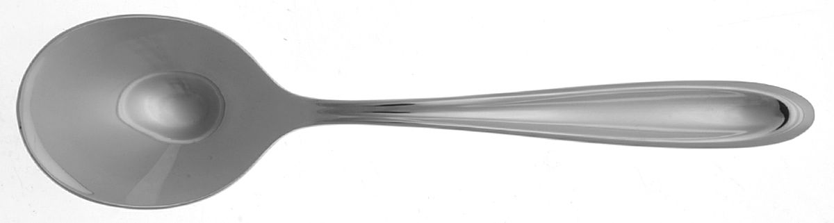 Barnaby-Cantera (Stainless) Round Bowl Soup Spoon (Gumbo) by Lenox-1