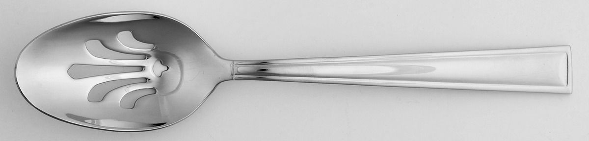 Veranda (Stainless) Pierced Tablespoon (Serving Spoon) by Lenox-1