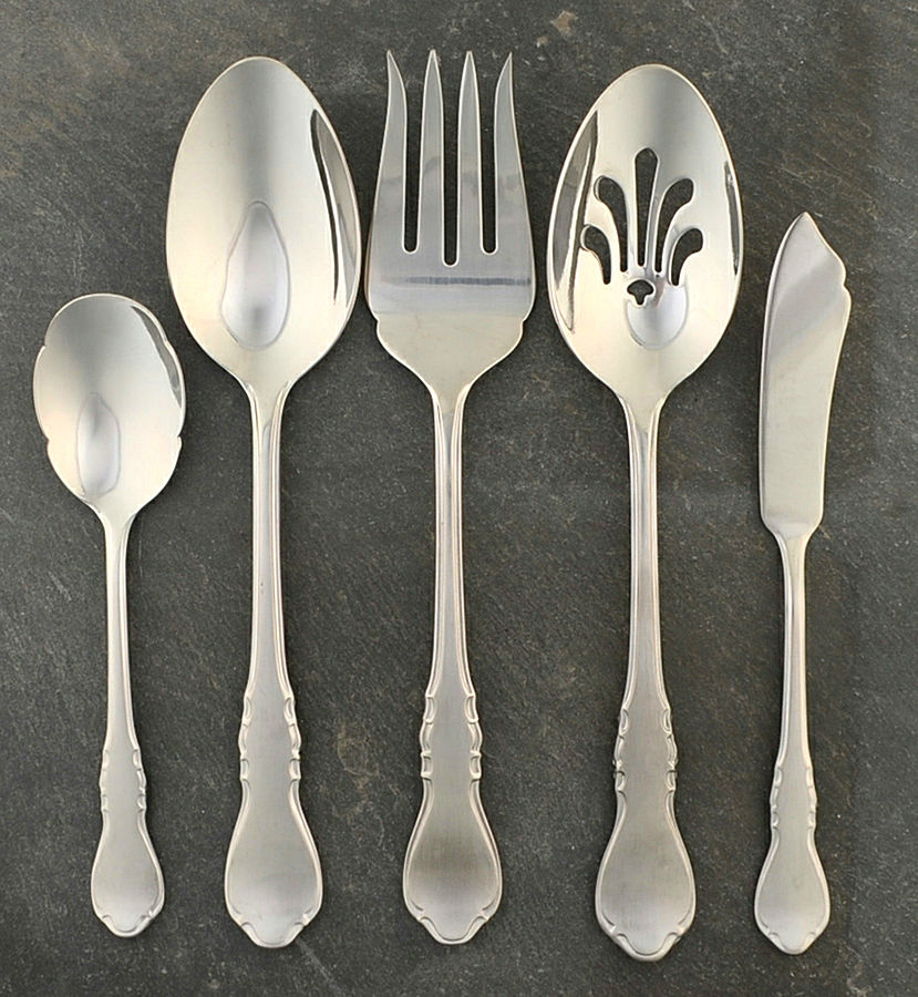 Wescott (Stainless) 5 Piece Hostess Set by Lenox-1