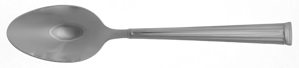 Facet (Stainless) Place/Oval Soup Spoon by Lenox-1