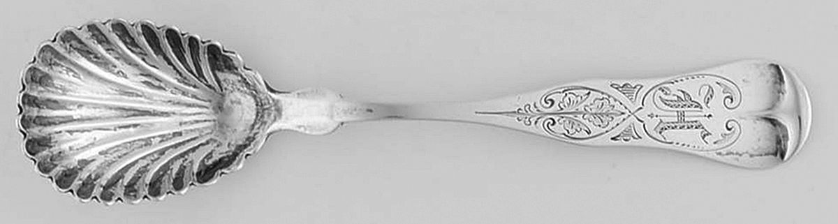 L4S1 (Coin) Sugar Shell Spoon by Langdon Simons-1