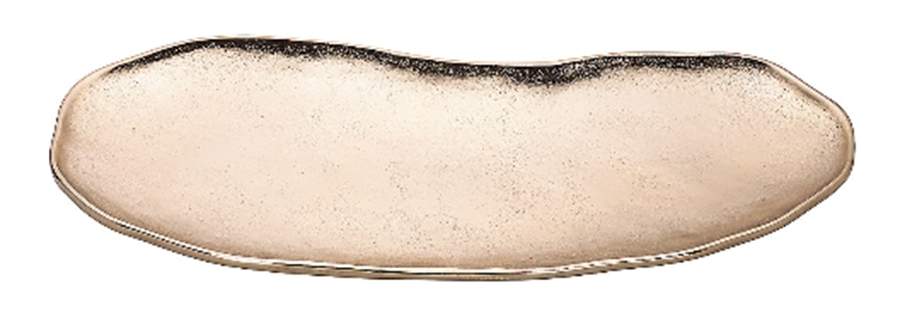 Gold Coast (Aluminum, Hollowware) 16" Oval Tray by Lenox-1