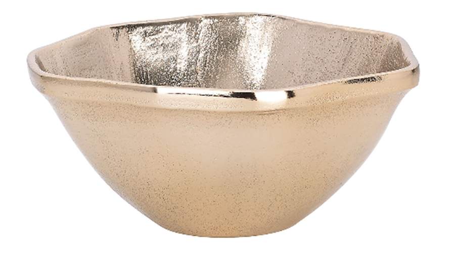 Gold Coast (Aluminum, Hollowware) 7" Round Bowl by Lenox-1