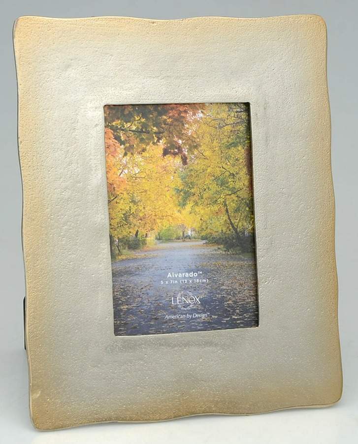 Alvarado (Aluminum, Hollowware) 5" X 7" Picture Frame by Lenox-1