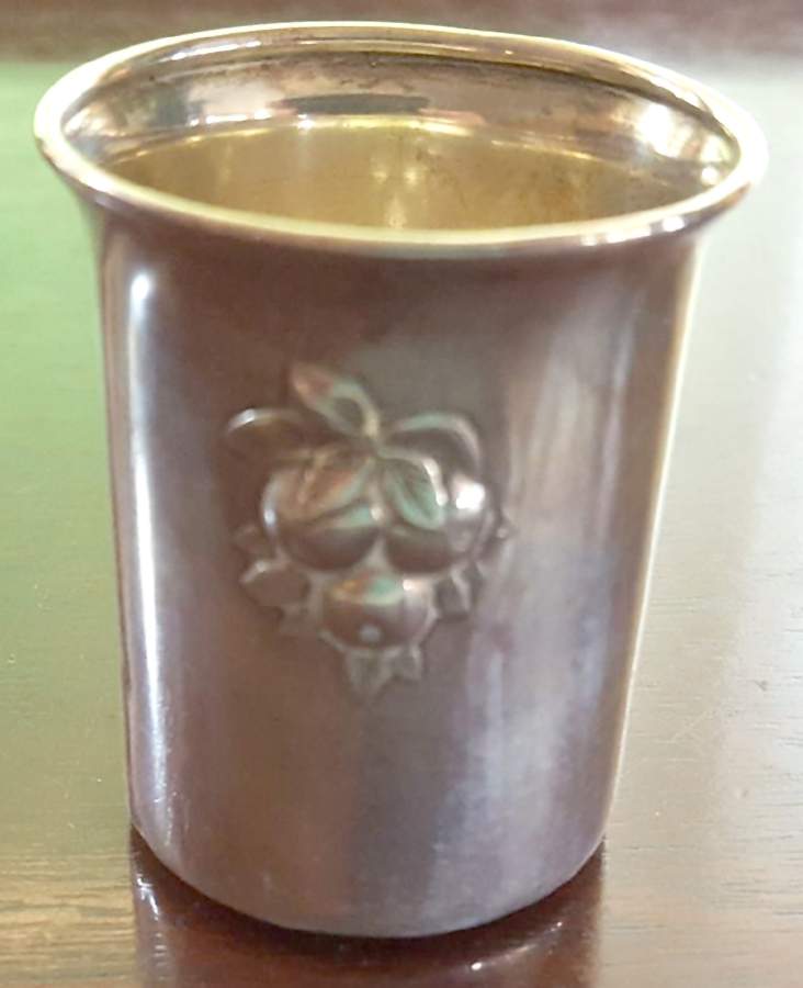 573 (Sterling, Hollowware) Shot Glass by Lunt Silver-1