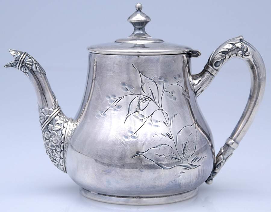 59 (Silverplate, Hollowware) Teapot by Lexington Silver Plate Co-1