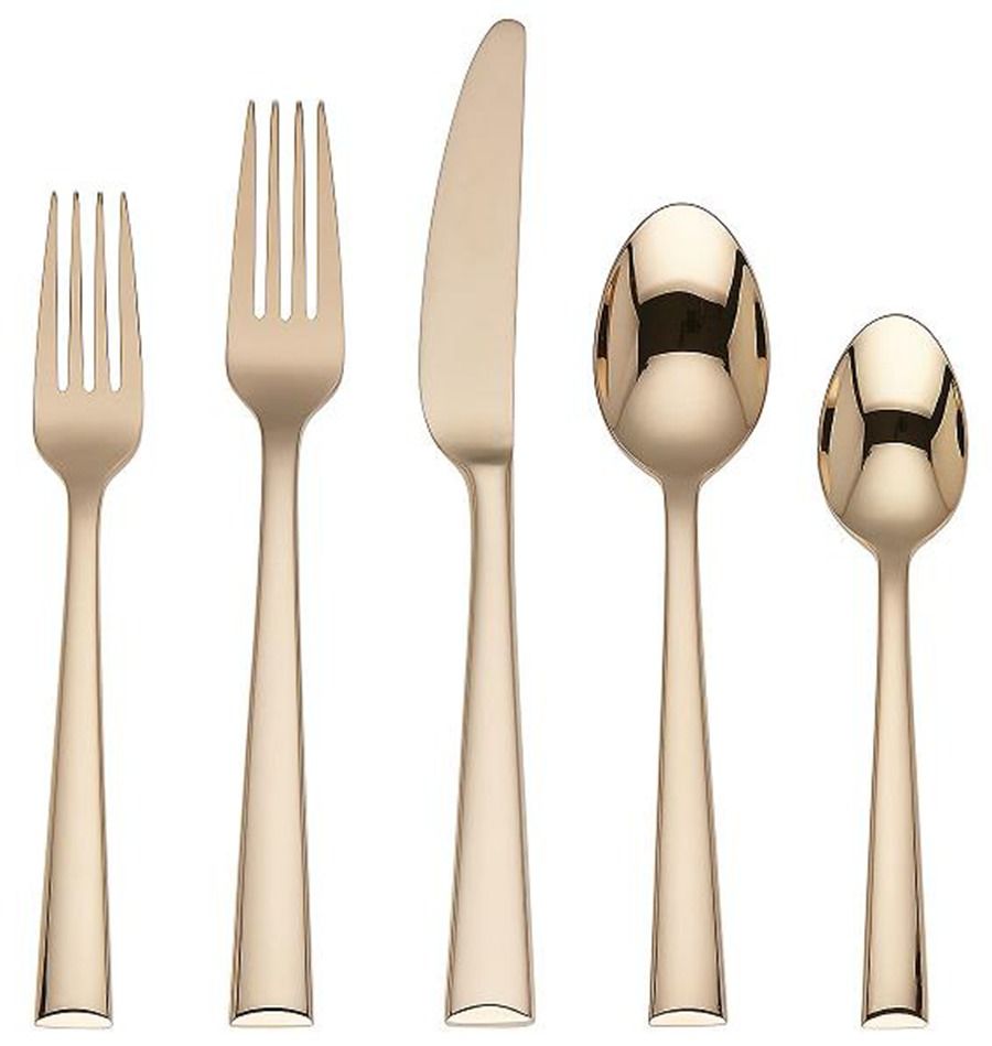 Colebrook Champagne (Stainless) Fork by Lenox-1