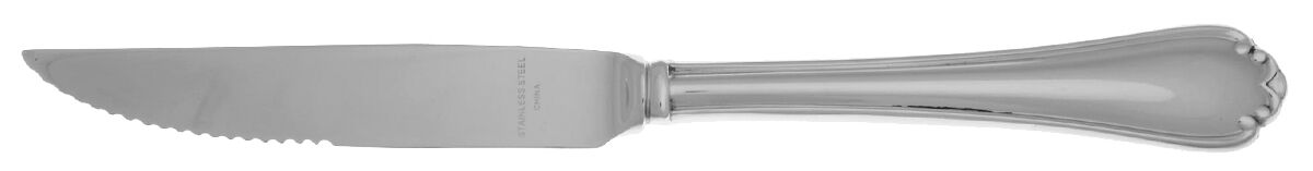 Millbury-Chelsea Muse (Stainless) Steak Knife Individual Hollow, Serrate HC by Lenox-1