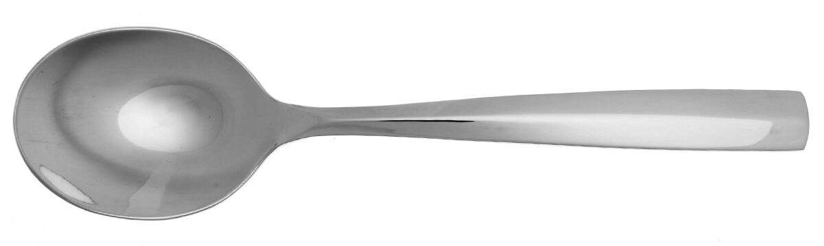 Lachlan-Talton (Stainless) Round Bowl Soup Spoon (Gumbo) by Lenox-1