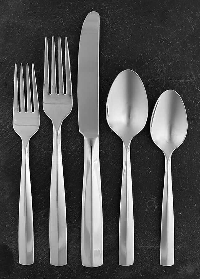 Lachlan-Talton (Stainless) 5 Piece Place Setting by Lenox-1