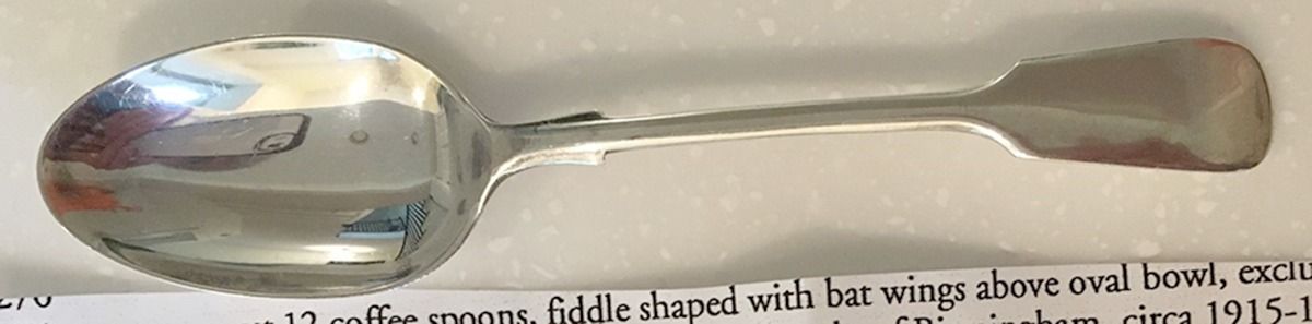 LSF3 (Sterling) Five O'Clock Teaspoon by Levi & Salaman-1