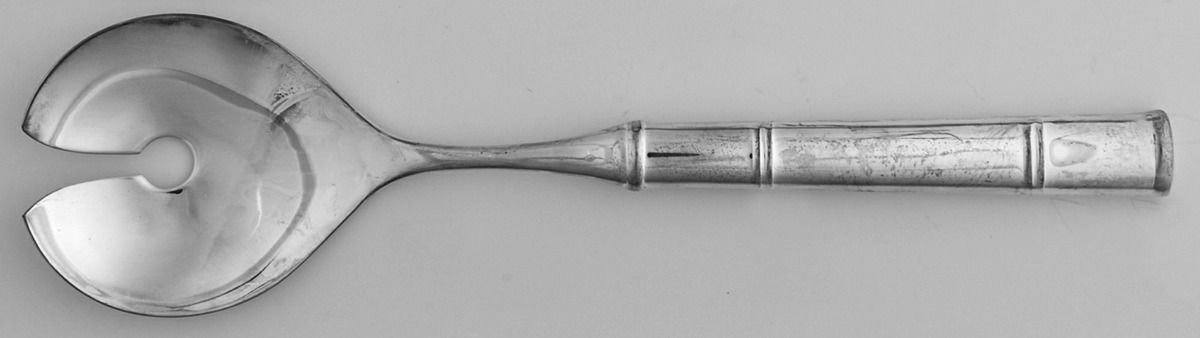 Pompano Point Hollow Handle Salad Serving Fork by Lenox-1