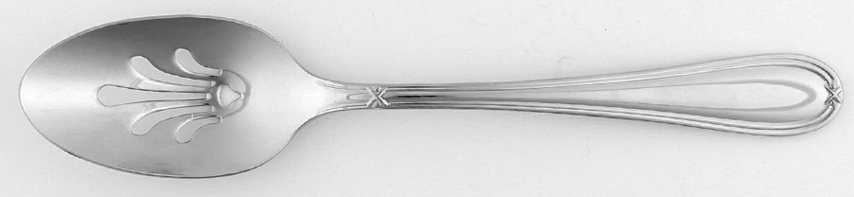 Ashbridge (Stainless) Pierced Tablespoon (Serving Spoon) by Lenox-1