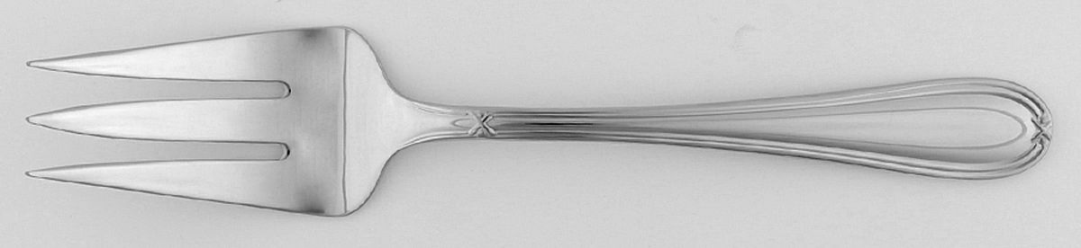 Ashbridge (Stainless) Medium Solid Cold Meat Serving Fork by Lenox-1