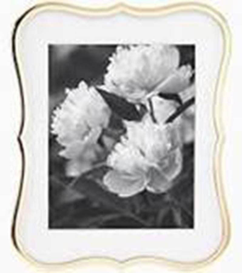 Crown Point (Gold Electrolate, Hollowware) Frame Holds 8" X 10" by Lenox-1