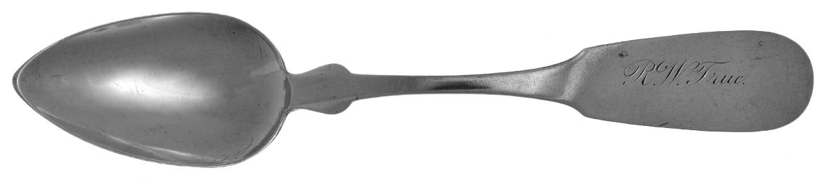 Coin Silver Flatware Teaspoon by Abner Lowell & Wm. Senter-1