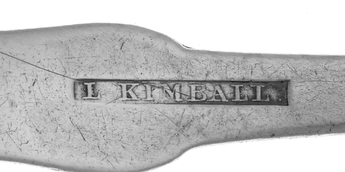 Coin Silver Flatware Teaspoon by Lewis a Kimball-3