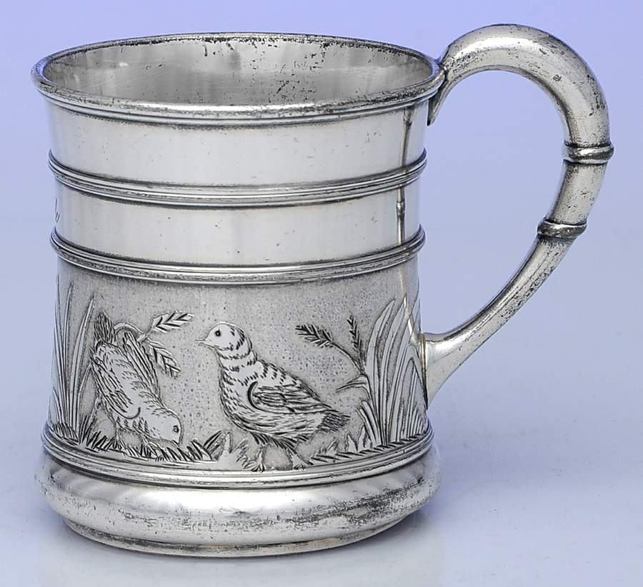 Silverplate Hollowware Baby Cup by Meriden Britannia -1