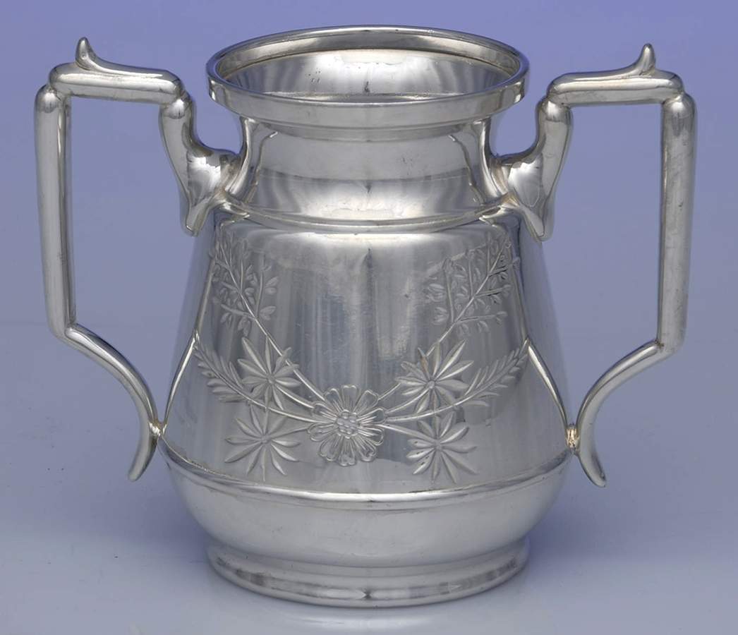 Silverplate Hollowware Sugar Bowl No Lid by Meriden Britannia -1
