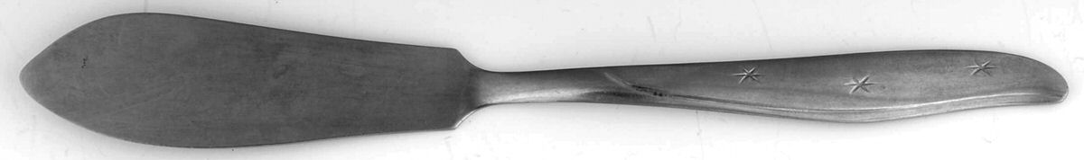 Citation (Stainless) Flat Handle Master Butter Knife by Mar-Crest-1