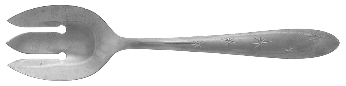 MCF1 (Stainless) Small Solid Cold Meat Serving Fork by Mar-Crest-1