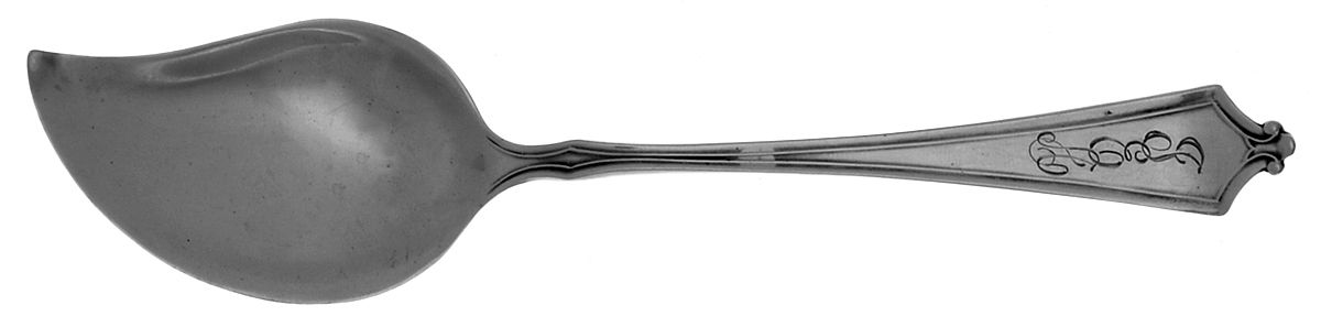Abraham Lincoln (Sterling, 1910) Large Monogram Solid Jelly Server by Manchester-1