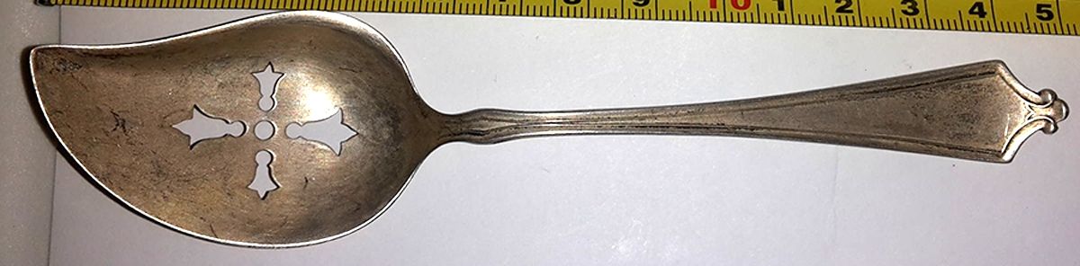 Abraham Lincoln (Sterling, 1910) Large Solid Jelly Server by Manchester-1