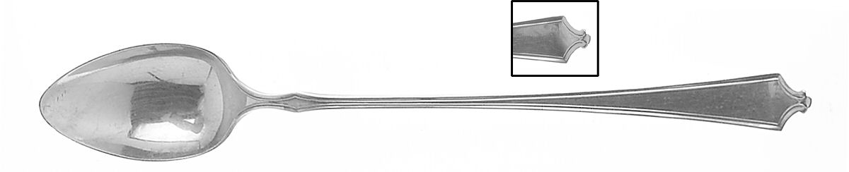 Abraham Lincoln (Sterling, 1910) Iced Tea Spoon by Manchester-1