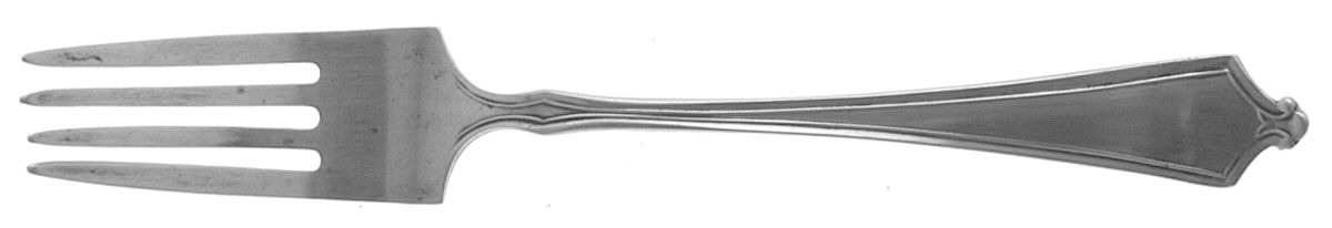 Abraham Lincoln (Sterling, 1910) Solid Youth Tea Fork by Manchester-1