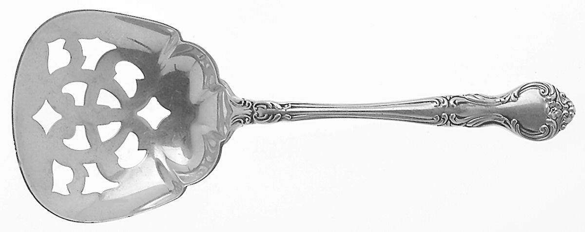 Amaryllis (Sterling, 1951), USA Solid Bon Bon Spoon by Manchester-1