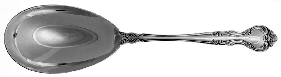 Amaryllis (Sterling, 1951), USA Solid Salad Serving Spoon by Manchester-1