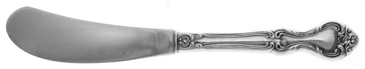 Amaryllis (Sterling, 1951), USA Butter Spreader Hollow Hdl-Paddle/Stainless Blade by Manchester-1