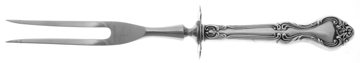Amaryllis (Sterling, 1951), USA Small Steak Carving Fork with Stainless Prongs by Manchester-1